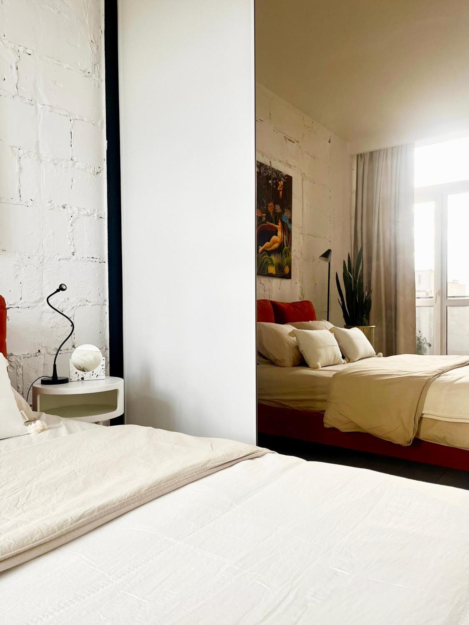 לודז' Apartament I Love Piotrkowska Z Wielkim Lustrem, Balkonem I Klimatyzacja מראה חיצוני תמונה